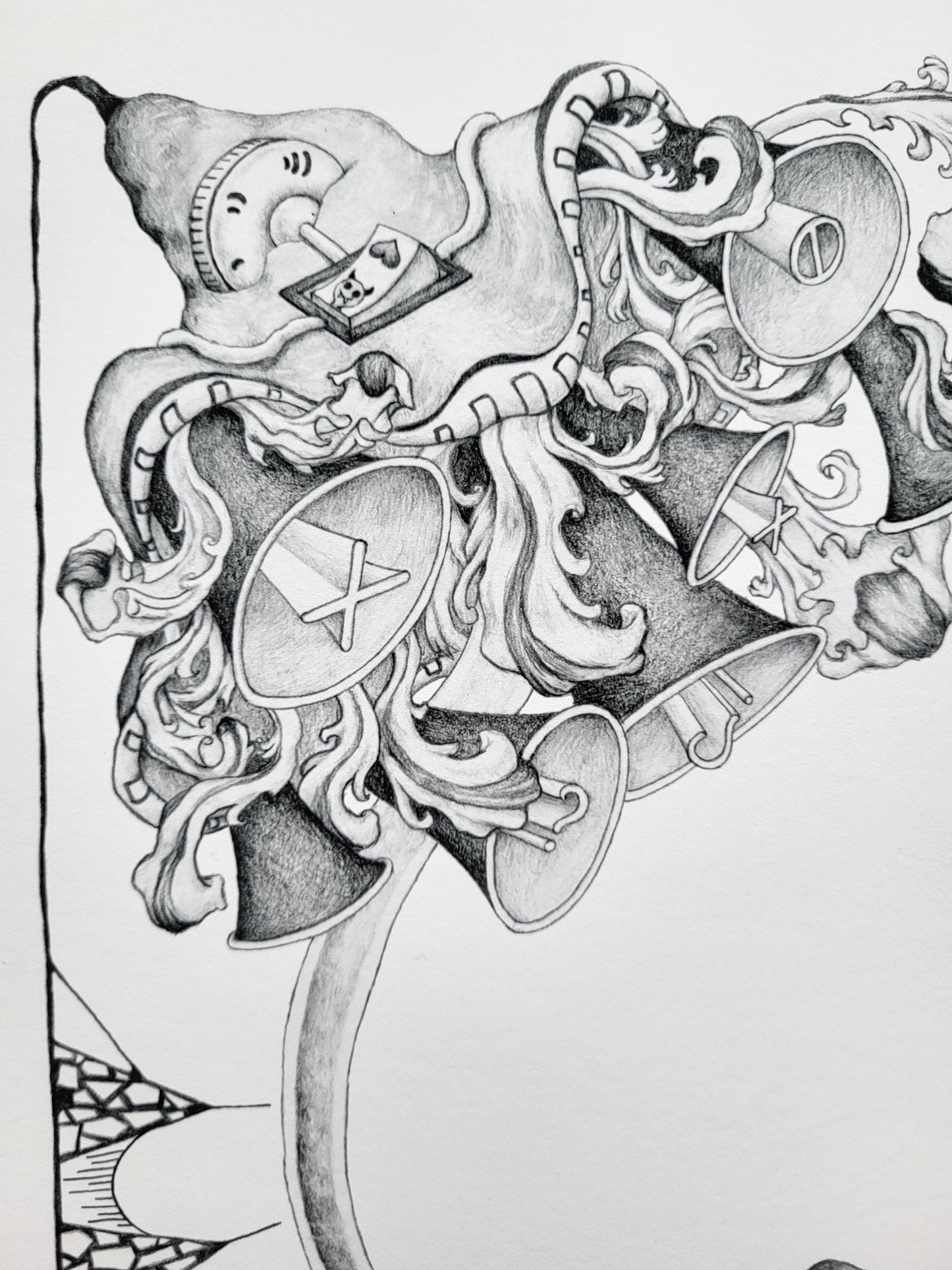 "Tuning Out" Art Print