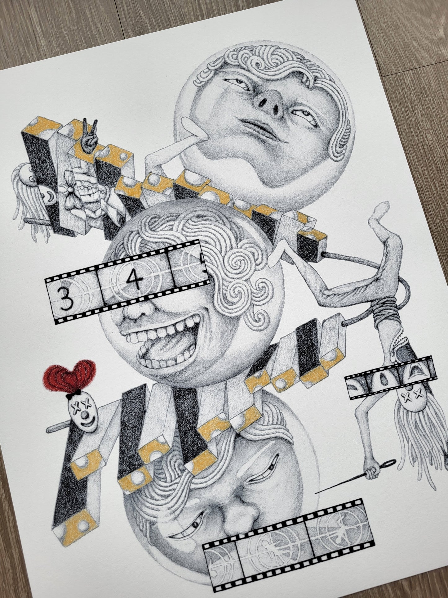 "Why So Serious?" Art Print
