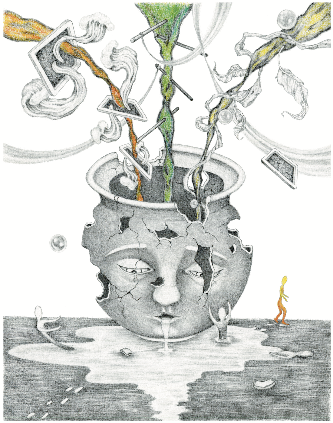 "Wasted" Art Print