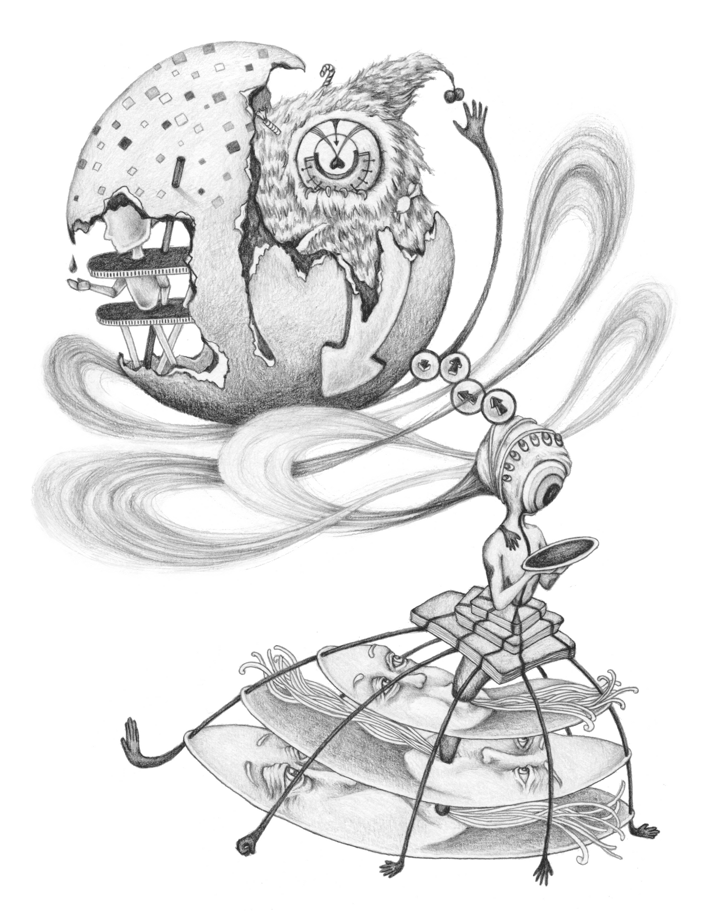 "Who am I" 9in x 12in framed