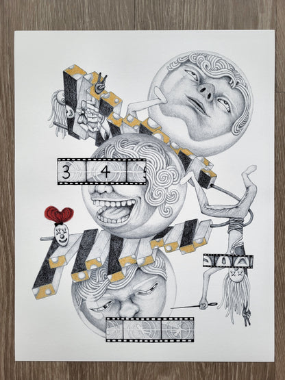 "Why So Serious?" Art Print