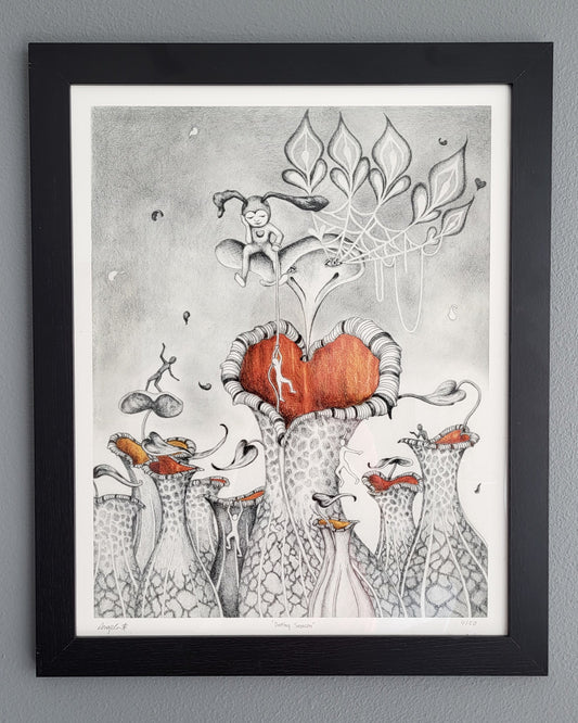 16'' x 20'' frame + shipping