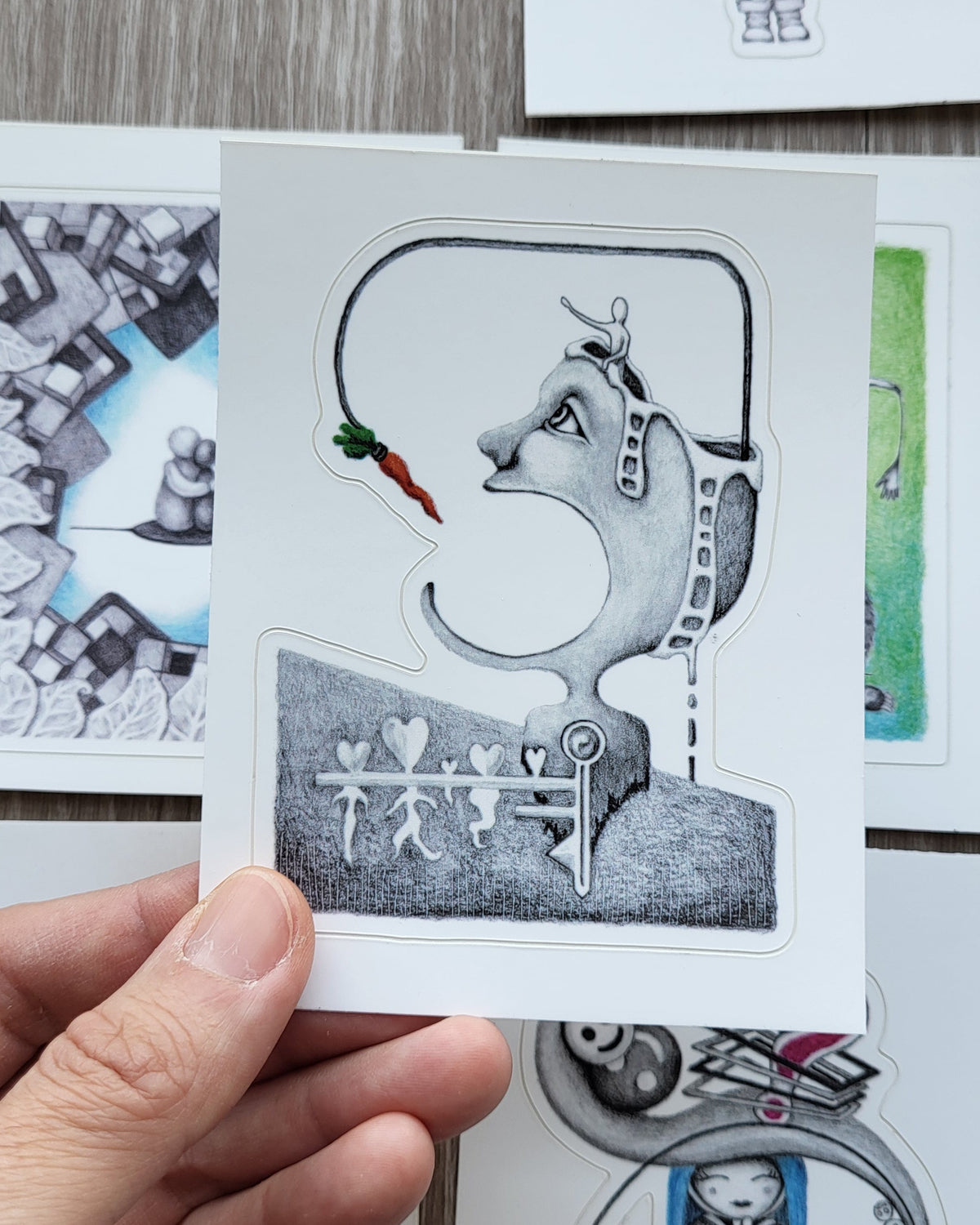 6 Stickers Pack