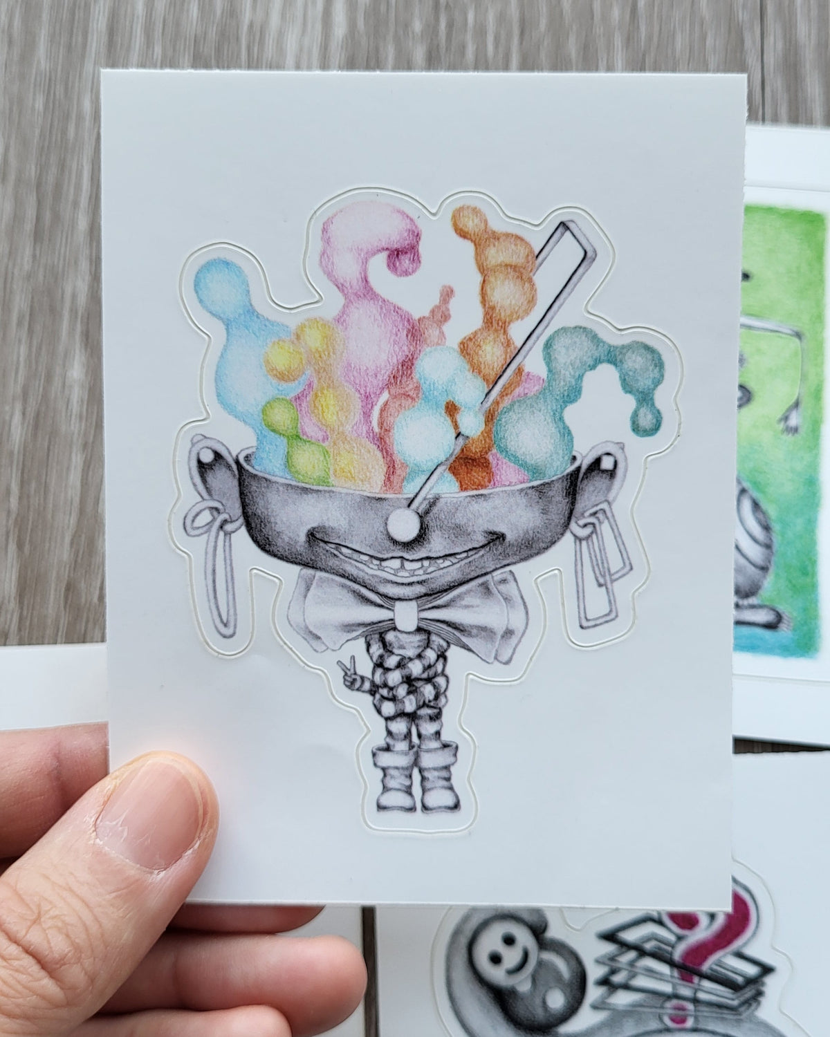6 Stickers Pack