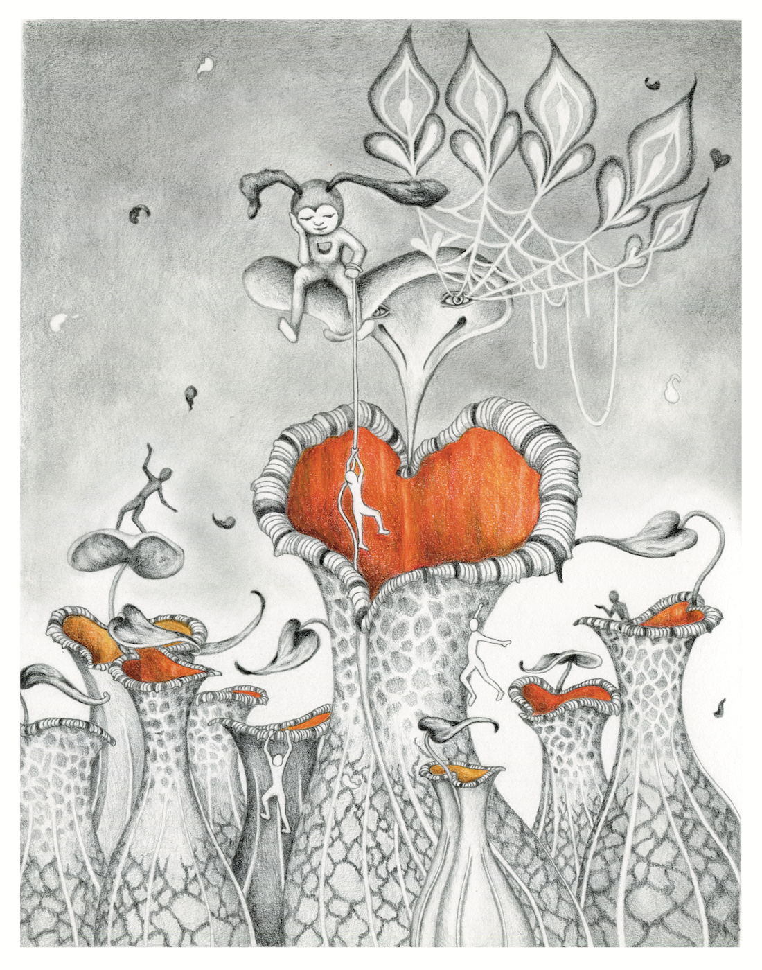"Dating Season" 11in x 14in framed