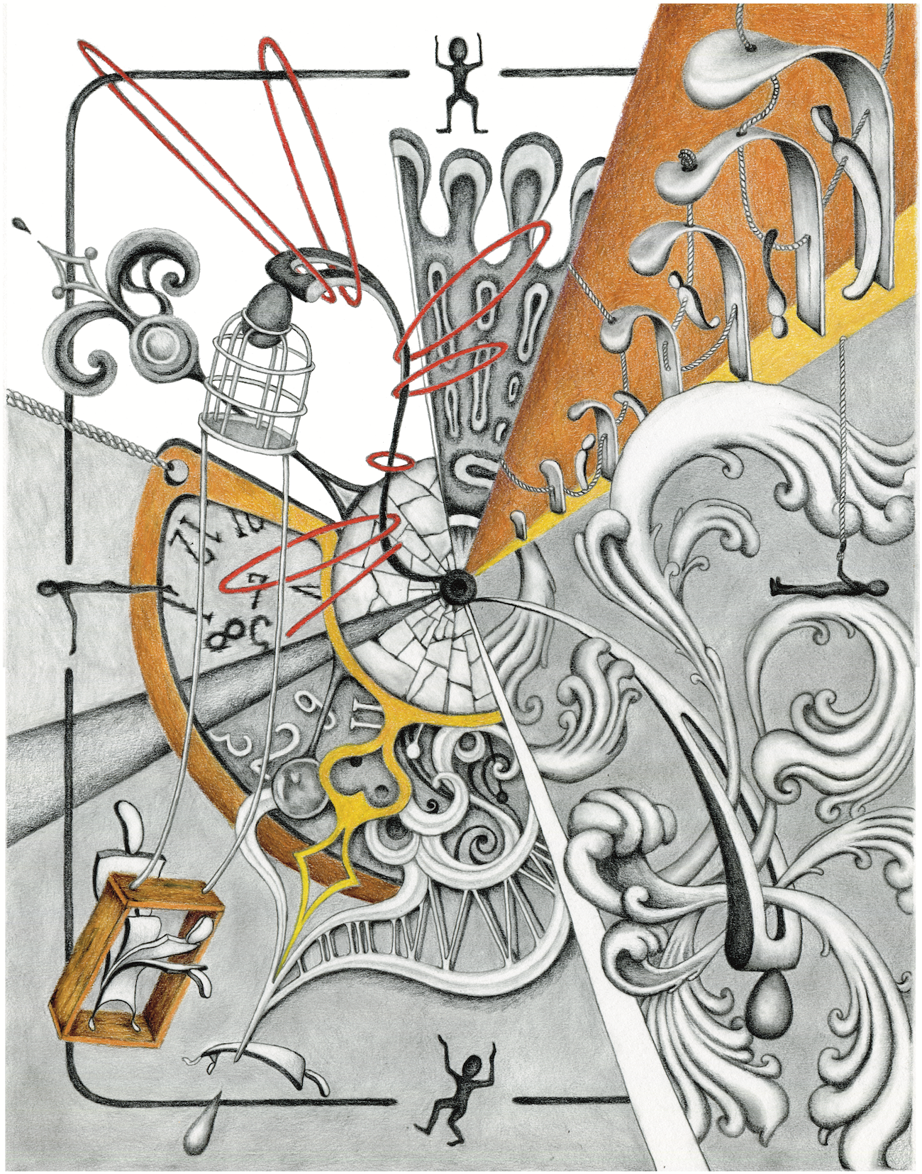 "Fractured Time" Giclée Print