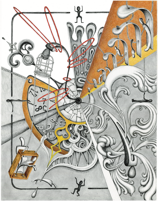 "Fractured Time" Giclée Print