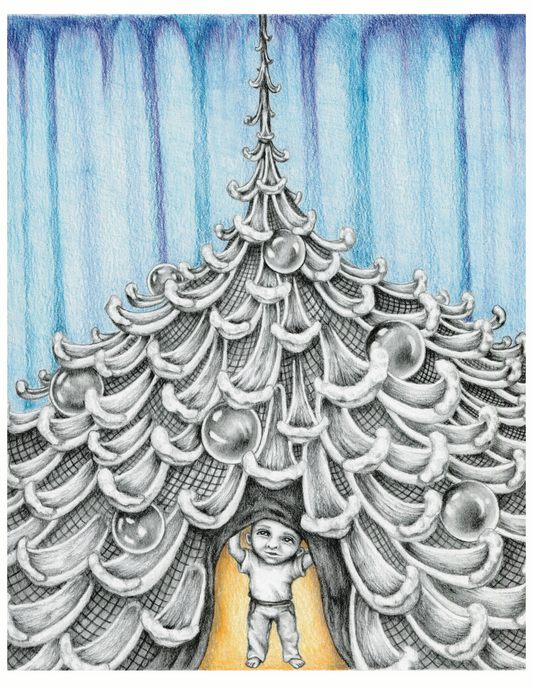 "Mundane Love" 8in x 10in framed