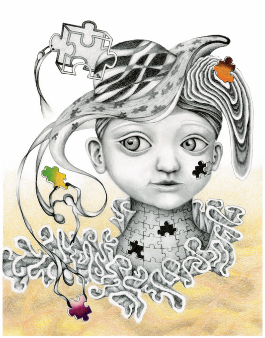 "Piecing Together" Art Print