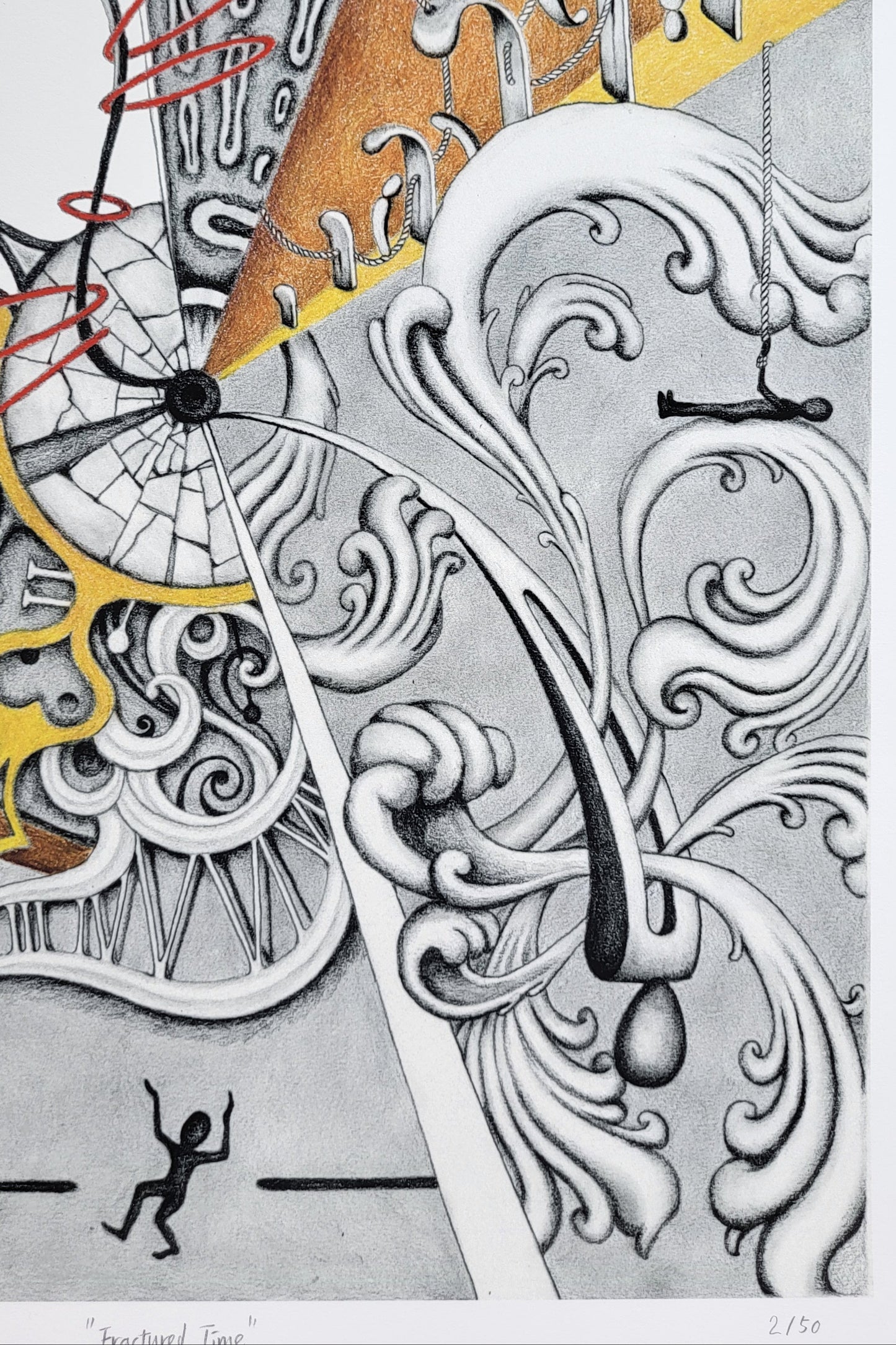 "Fractured Time" Giclée Print